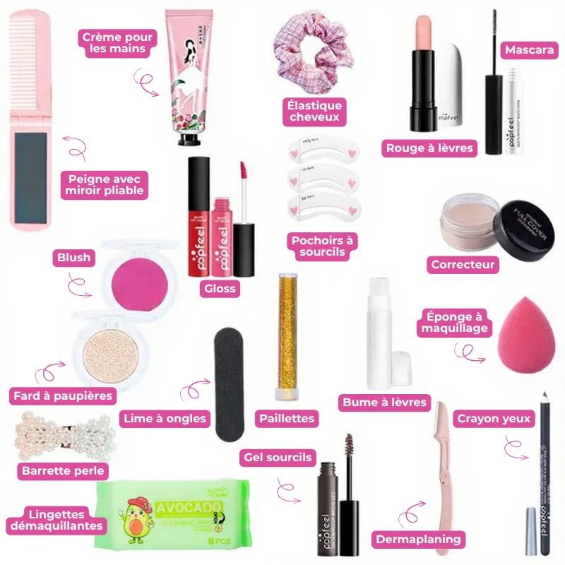 Calendrier de l'Avent Spécial Beauté Féminine - Cadeau Spécial