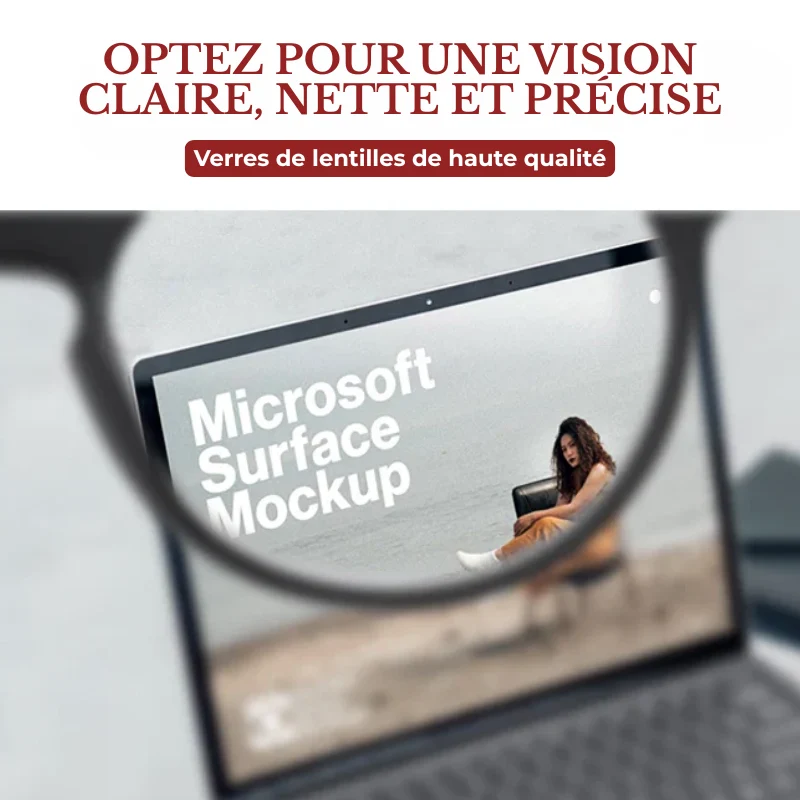 Lunettes de Lecture Fermeture Avant Magnétiques - Cordon Silicone Réglable
