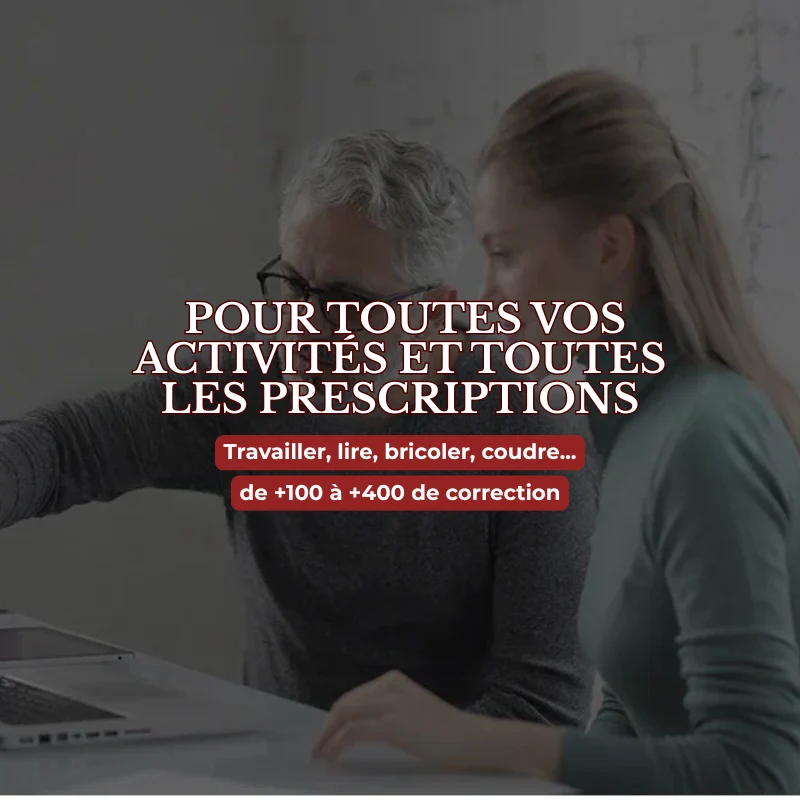 Lunettes de Lecture Fermeture Avant Magnétiques - Cordon Silicone Réglable