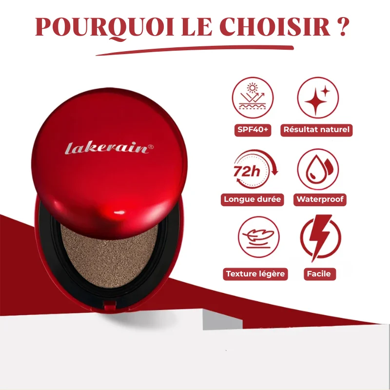 Fond de Teint Cushion Couvrance Optimale & Longue Durée