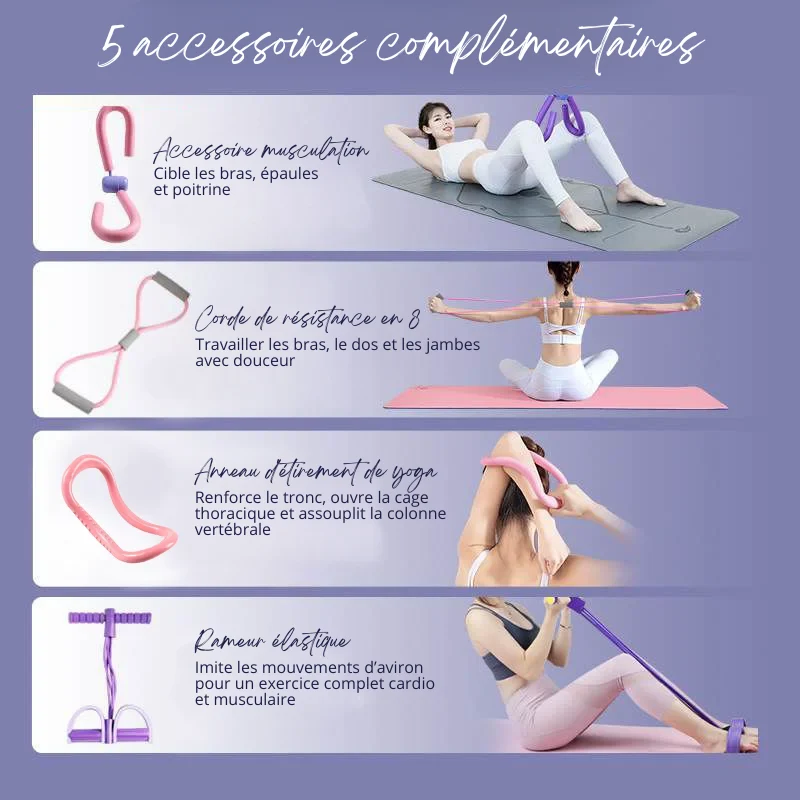 Ensemble de 5PCS d'équipements sportifs à domicile