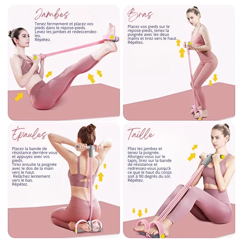 Ensemble de 5PCS d'équipements sportifs à domicile
