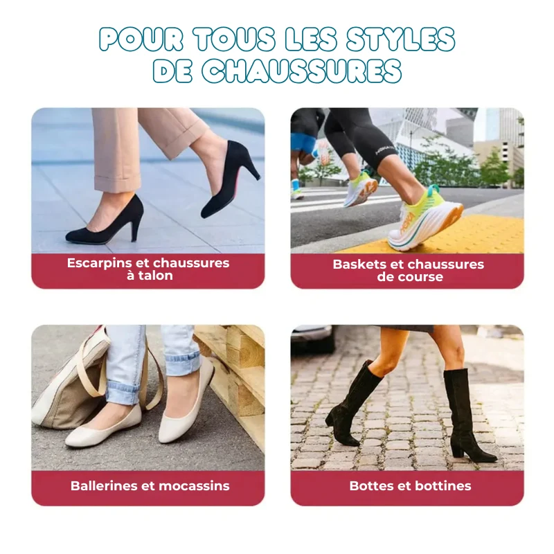 Chaussettes Orthopédiques - Soulage douleurs plantaires & Hallux Valgus