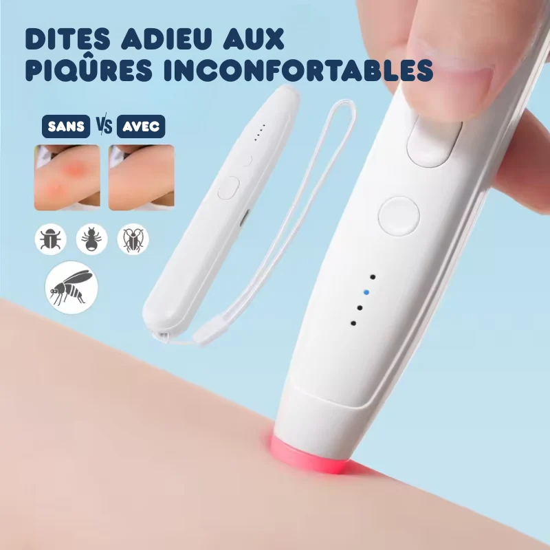 Stylo Anti-démangeaisons à 4 Températures contre les piqûres de moustiques