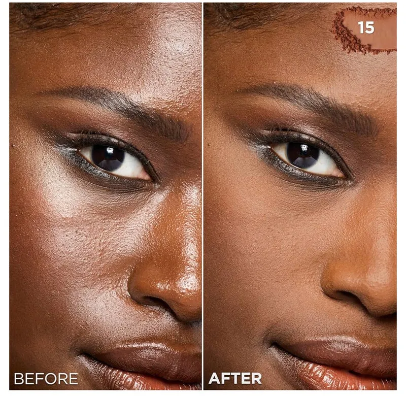 L'Oreal Paris Infallible Blur-fection Longwear Loose Setting Powder, Blurring Face Powder w/ Up to 24HRs of Wear - Deep Translucent (1 Kit)