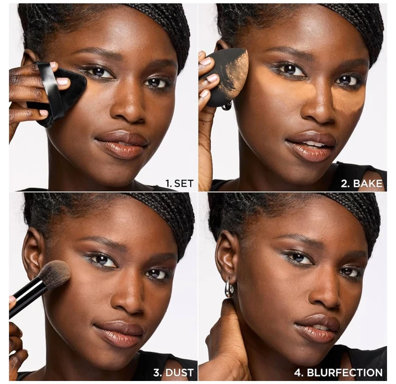 L'Oreal Paris Infallible Blur-fection Longwear Loose Setting Powder, Blurring Face Powder w/ Up to 24HRs of Wear - Deep Translucent (1 Kit)