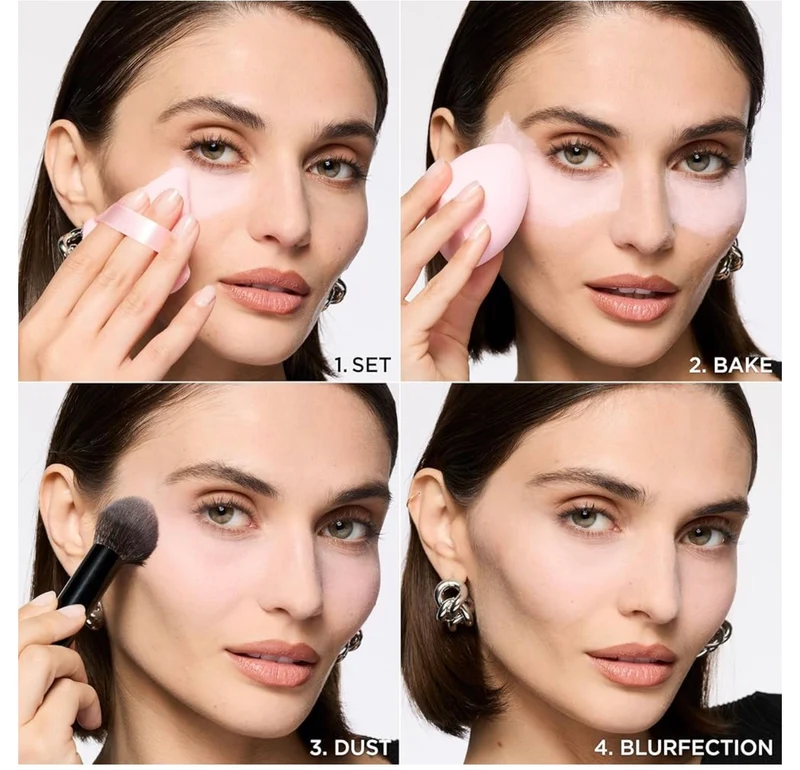 L'Oreal Paris Infallible Blur-fection Longwear Loose Setting Powder, Blurring Face Powder w/ Up to 24HRs of Wear - Translucent Light (1 Kit)