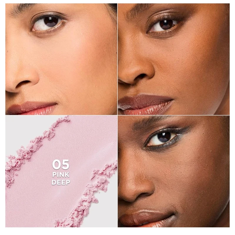 L'Oreal Paris Infallible Blur-fection Longwear Loose Setting Powder, Blurring Face Powder w/ Up to 24HRs of Wear - Brightening Deep Pink (1 Kit)
