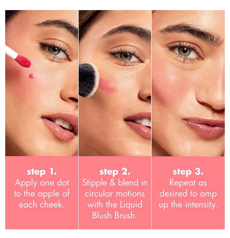 e.l.f. Camo Liquid Blush, Long-lasting Liquid Blush For High-pigment Color, Creates A Soft, Dewy Finish, Vegan & Cruelty-free, Berry Well