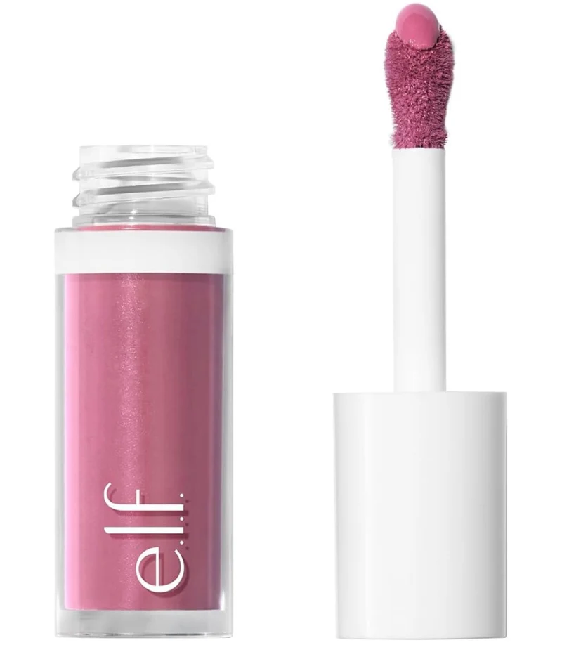 e.l.f. Camo Liquid Blush, Long-lasting Liquid Blush For High-pigment Color, Creates A Soft, Dewy Finish, Vegan & Cruelty-free, Bold-Faced Lilac