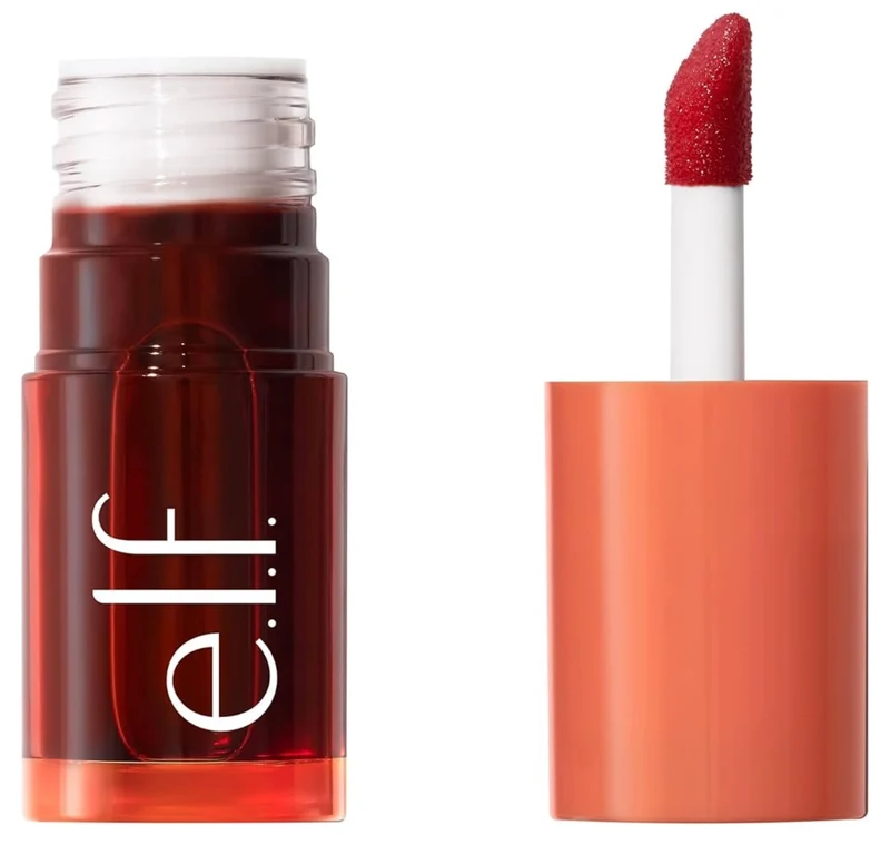 e.l.f. Sheer For It Blush Tint, Multi-Use, Long-Lasting Lip & Cheek Makeup, Creates A Natural Flush Finish, Vegan & Cruelty-Free - (Orange Crush)