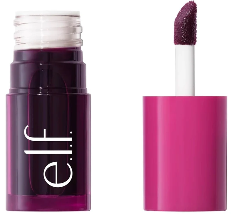 e.l.f. Sheer For It Blush Tint, Multi-Use, Long-Lasting Lip & Cheek Makeup, Creates A Natural Flush Finish, Vegan & Cruelty-Free - (Mauve Actually)