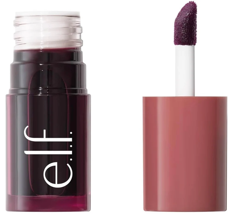 e.l.f. Sheer For It Blush Tint, Multi-Use, Long-Lasting Lip & Cheek Makeup, Creates A Natural Flush Finish, Vegan & Cruelty-Free - (Burgun-did That)