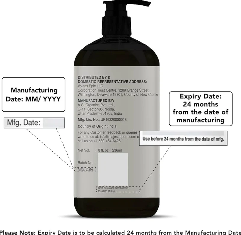 Pure Fractionated Coconut Oil - Relaxing Massage Oil, Liquid Carrier Oil for Diluting Essential Oils - Skin, Lip, Body & Hair Oil Moisturizer & Softener - 16 fl oz (Pack of 2)