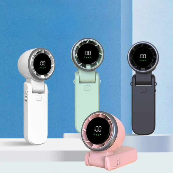 TurboBreeze Go - Ventilateur Sans Pales à Clip Rechargeable