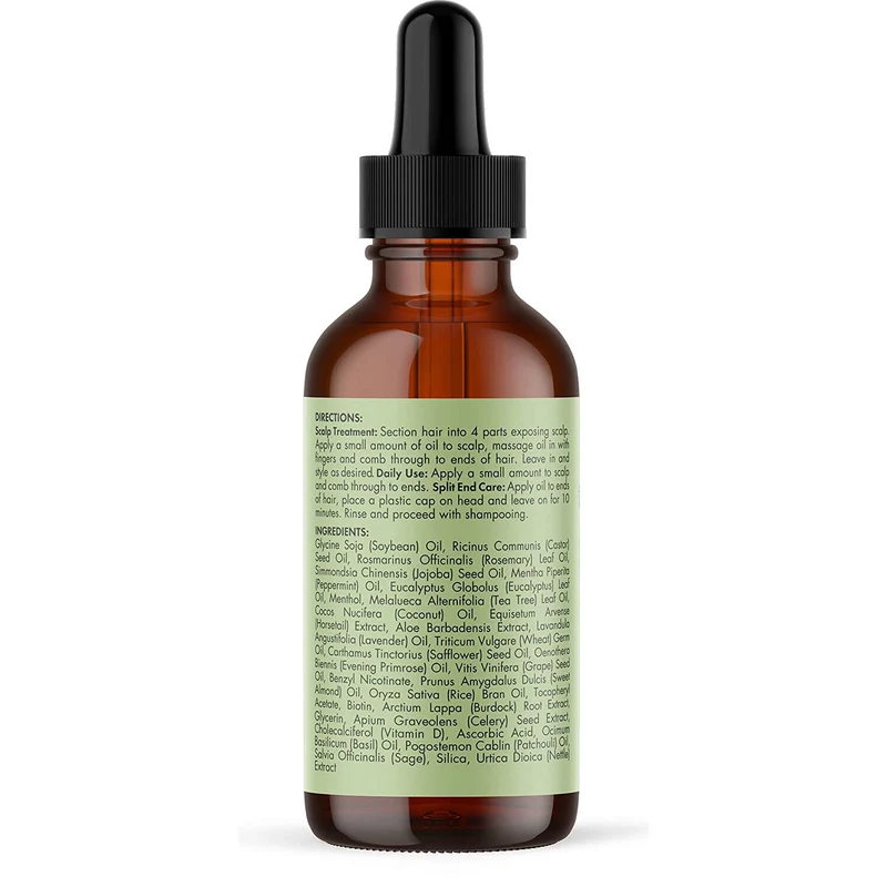 Mielle Organics Rosemary Mint Scalp & Hair Strengthening Oil With Biotin I NEW