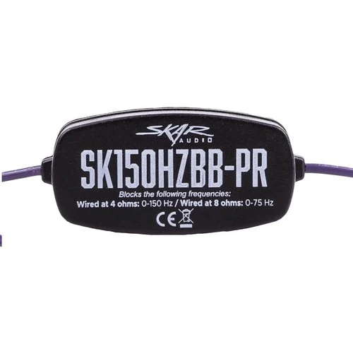 SKAR AUDIO ELITE FREQUENCY FILTERS ELIMINATES FREQUENCIES 0-150 Hz AT 4Ω - PAIR