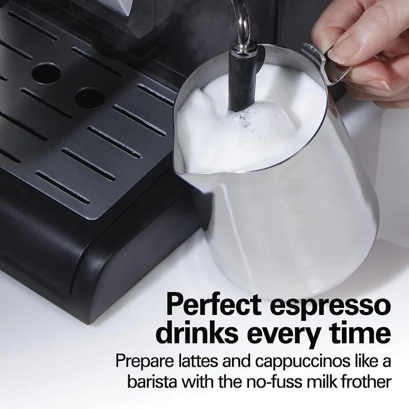 Hamilton Beach 15 Bar Espresso Machine Cappuccino Mocha & Latte Maker W/ FROTHE