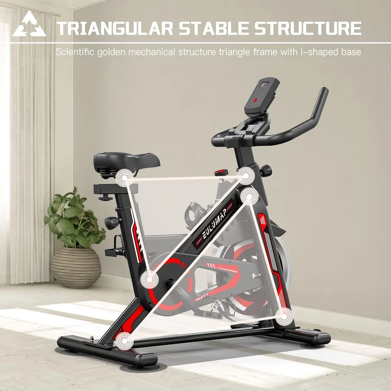 Home GYM Tablet Holder LCD Monitor Exercise Bike Stationary Indoor Cycling Bike