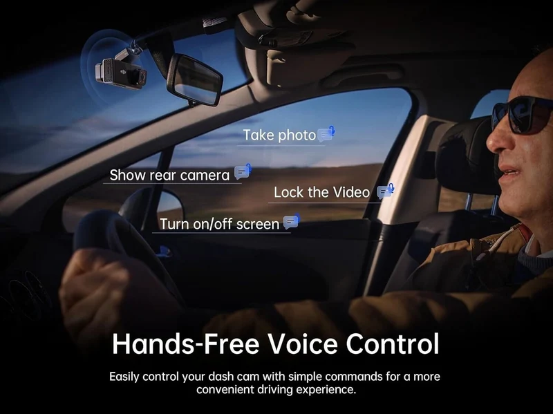 Pelsee Dash Cam and Rear View Camera | Complete Vehicle Surveillance Solution