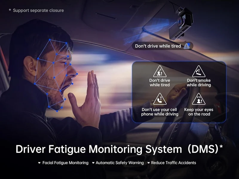 Pelsee Dash Cam and Rear View Camera | Complete Vehicle Surveillance Solution