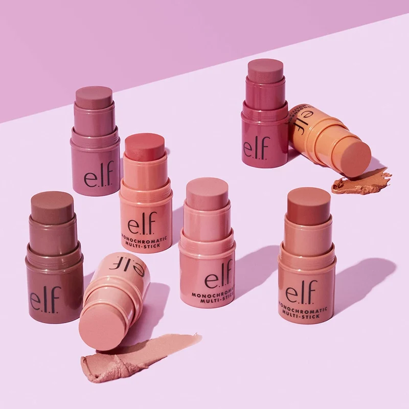 e.l.f. Monochromatic Multi Stick Creamy Lightweight Versatile LUMINOUS BERRY