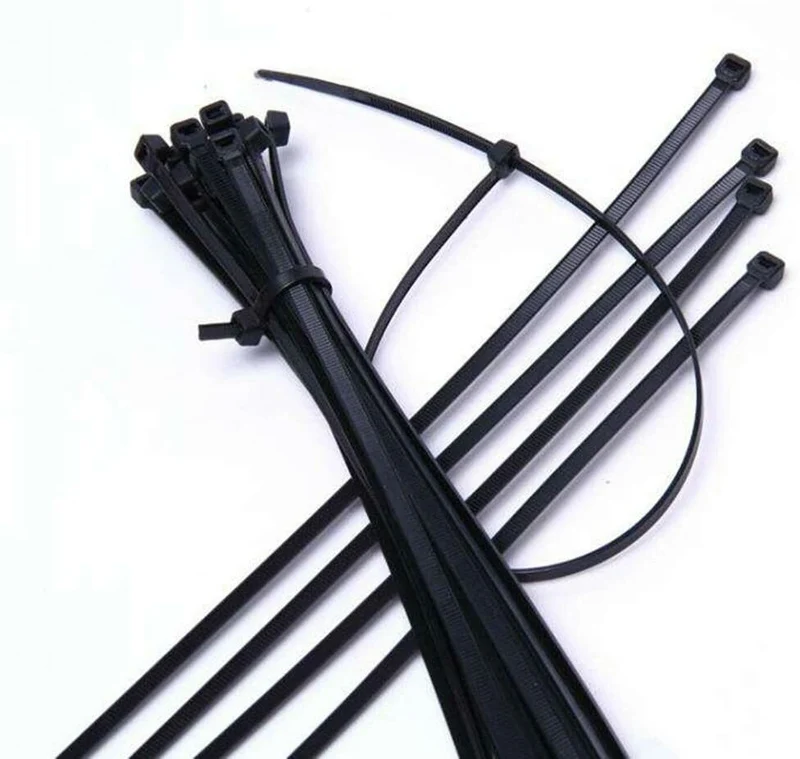 500 Packs Self-Locking Cable Zip Ties,4+6+8+10+12-" Width 0.16inch Nylon Cable