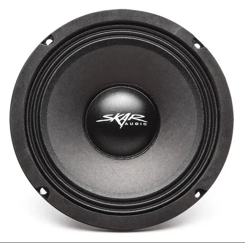 SKAR AUDIO FSX8-4 350-WATT SINGLE 8-INCH 4 OHM MID-RANGE HIGH END LOUDSPEAKER
