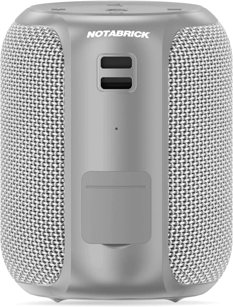 Bluetooth Portable Wireless Speaker with 15W Stereo Sound, IPX6 Waterproof TWS