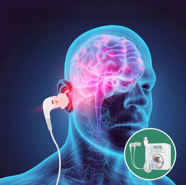 Écouteurs Auriculaires Infrarouge 650nm - Multiples Bienfaits