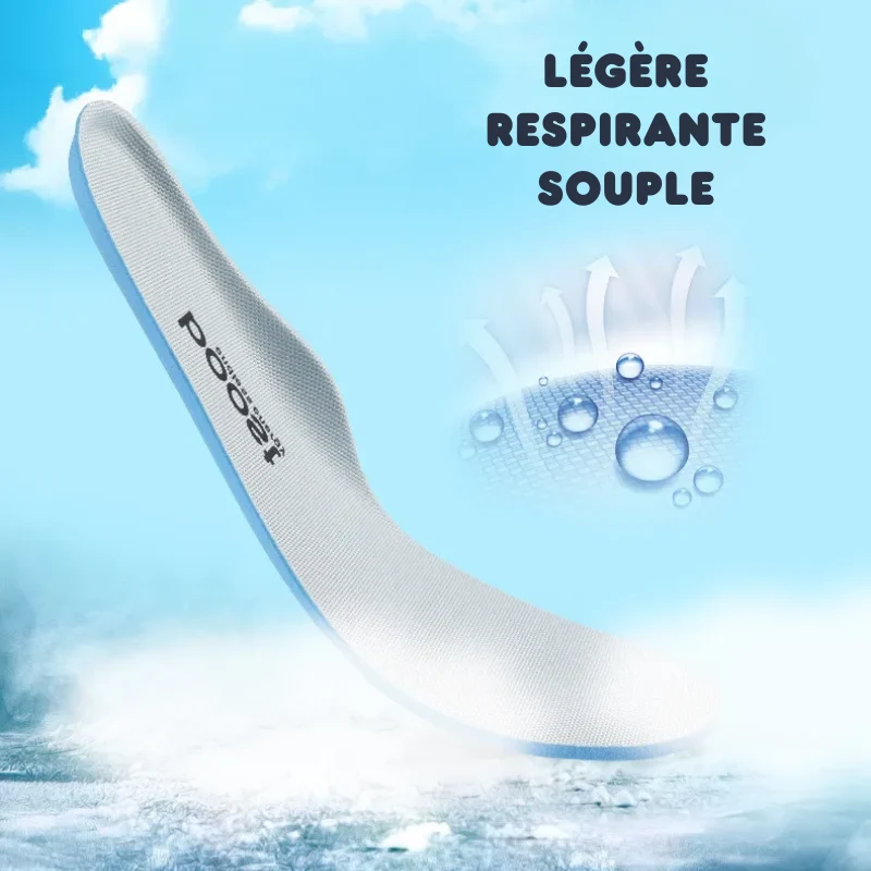 Semelles Orthopédiques Amorti & Soutien de Voûte - 1 ACHETÉE = 1 OFFERTE