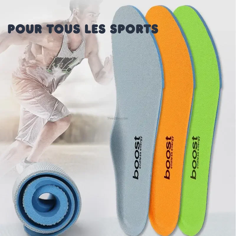 Semelles Orthopédiques Amorti & Soutien de Voûte - 1 ACHETÉE = 1 OFFERTE