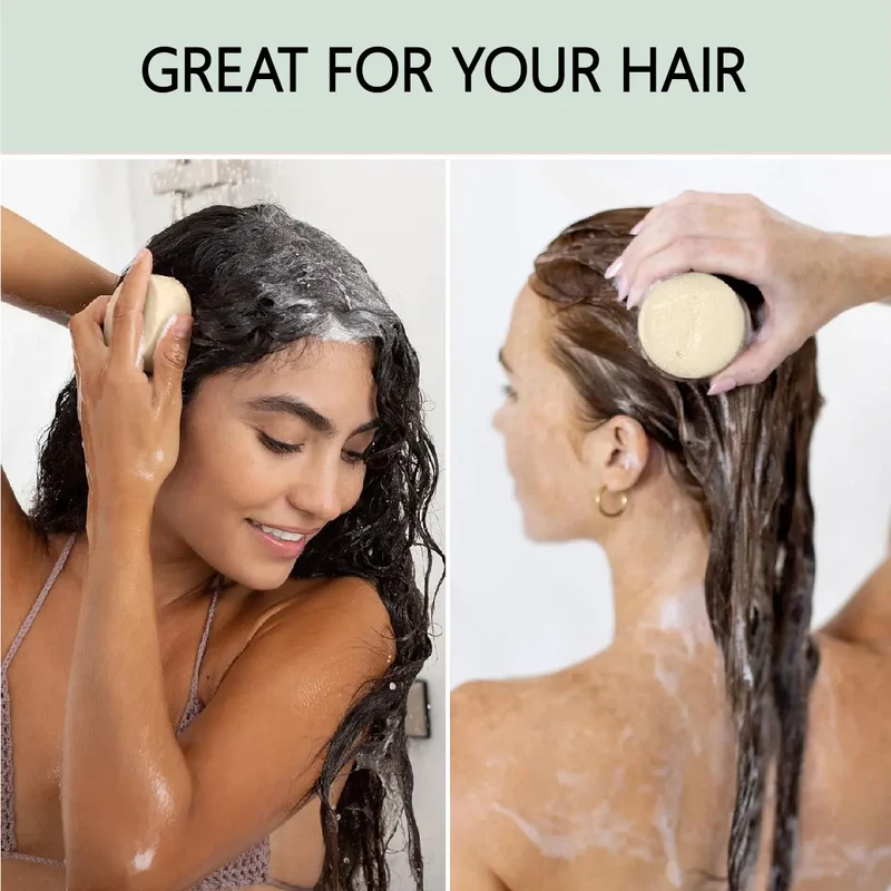 Shampoing & Après-Shampoing Solide Volume Max au Romarin - Lot de 2