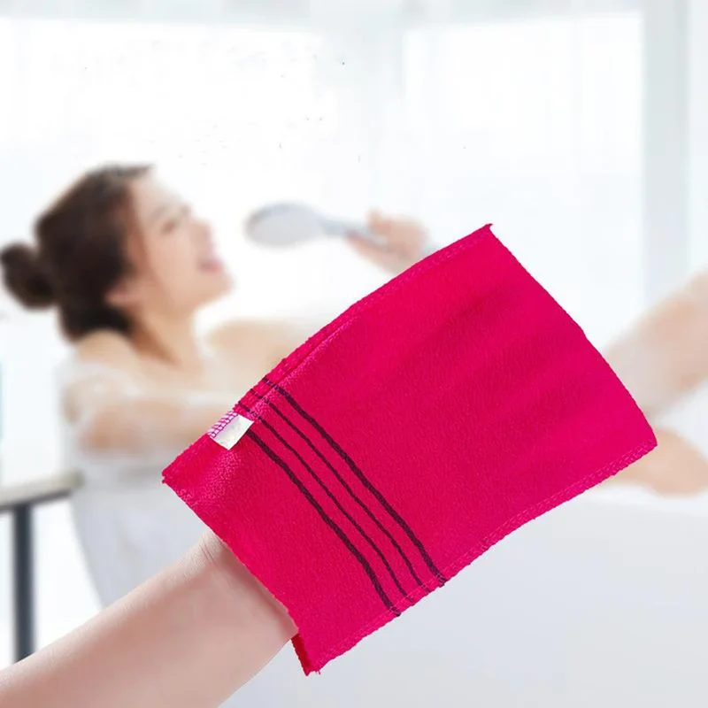 Gants Exfoliants Douche – Lot de 5 Colorés