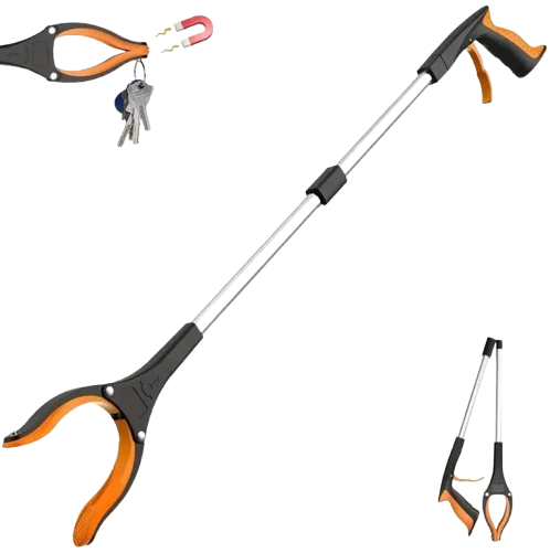 Pince Ramasse-Objets 82cm pour Seniors – Rotative 360°