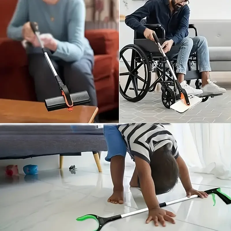 Pince Ramasse-Objets 82cm pour Seniors – Rotative 360°
