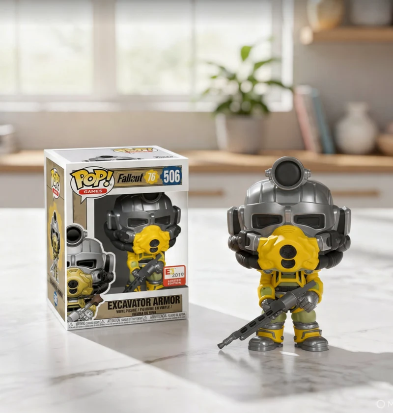 Funko Pop! Fallout 76 Excavator Armor #506 Vinyl Figure