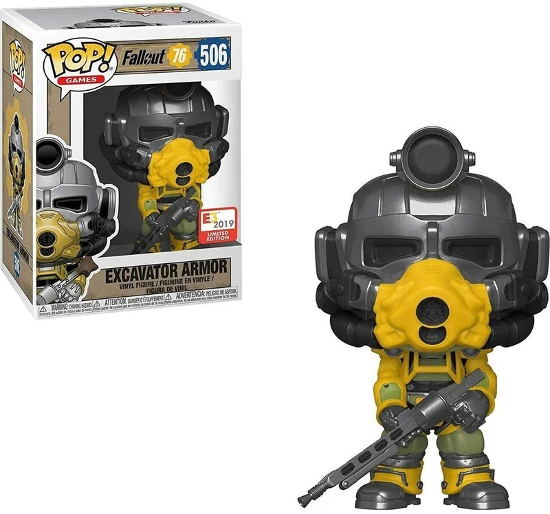 Funko Pop! Fallout 76 Excavator Armor #506 Vinyl Figure