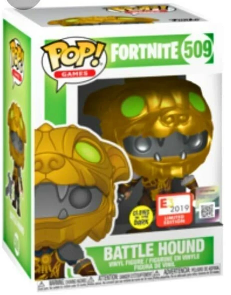 Funko Pop! Fortnite Battle Hound #509 Glow in the Dark Vinyl Figure