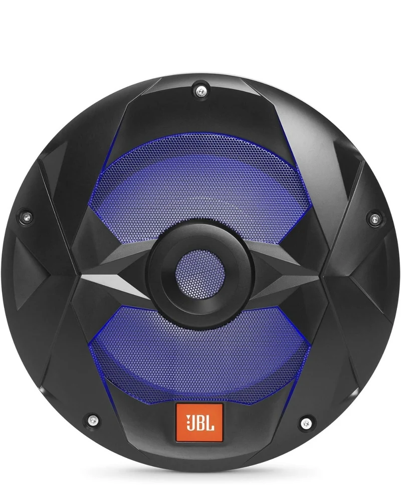 JBL Club Marine Subwoofer 10 Inches with RGB Lighting 750W - (Black)