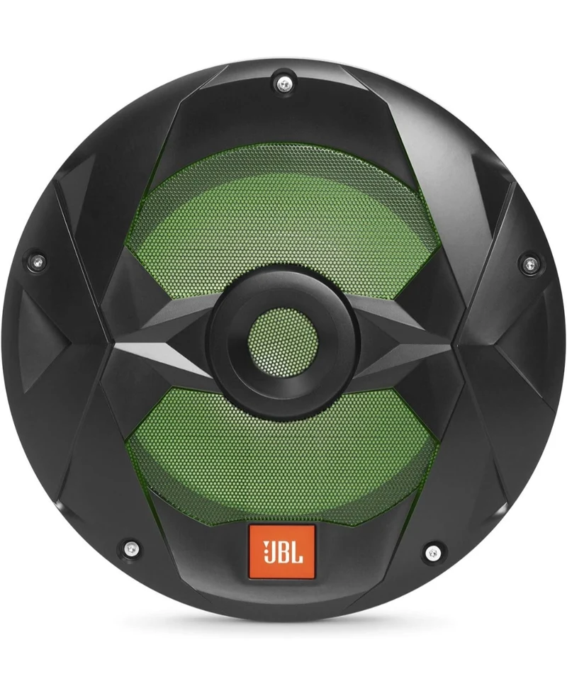 JBL Club Marine Subwoofer 10 Inches with RGB Lighting 750W - (Black)