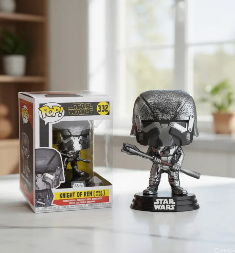 Funko Pop! Games: Star Wars - Knight of Ren (War Club) Bobble Head
