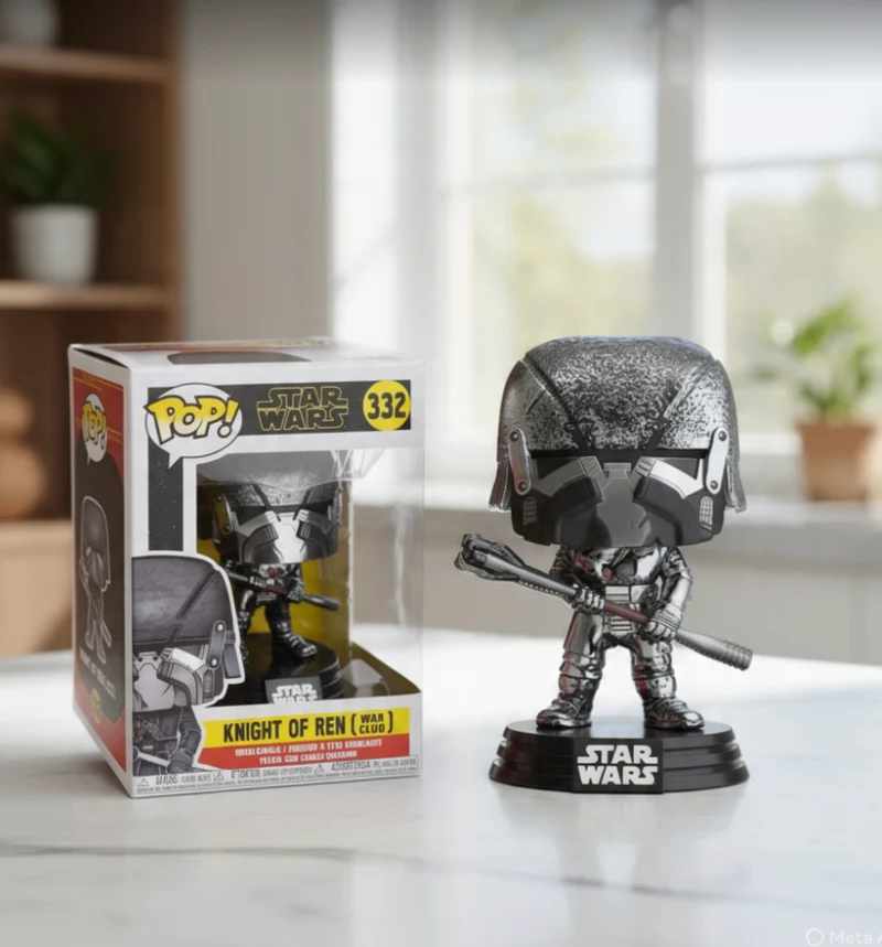 Funko Pop! Games: Star Wars - Knight of Ren (War Club) Bobble Head
