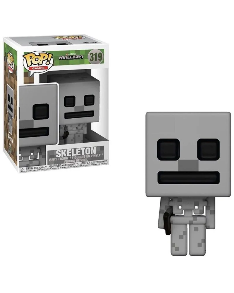 Funko Pop! Games: Minecraft - Skeleton #319 Collectible Figure