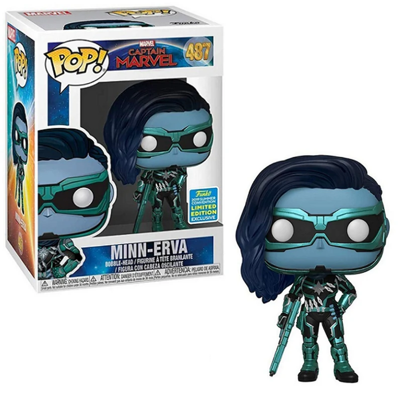 Funko Pop! Captain Marvel Minn-Erva #487 Vinyl Figure