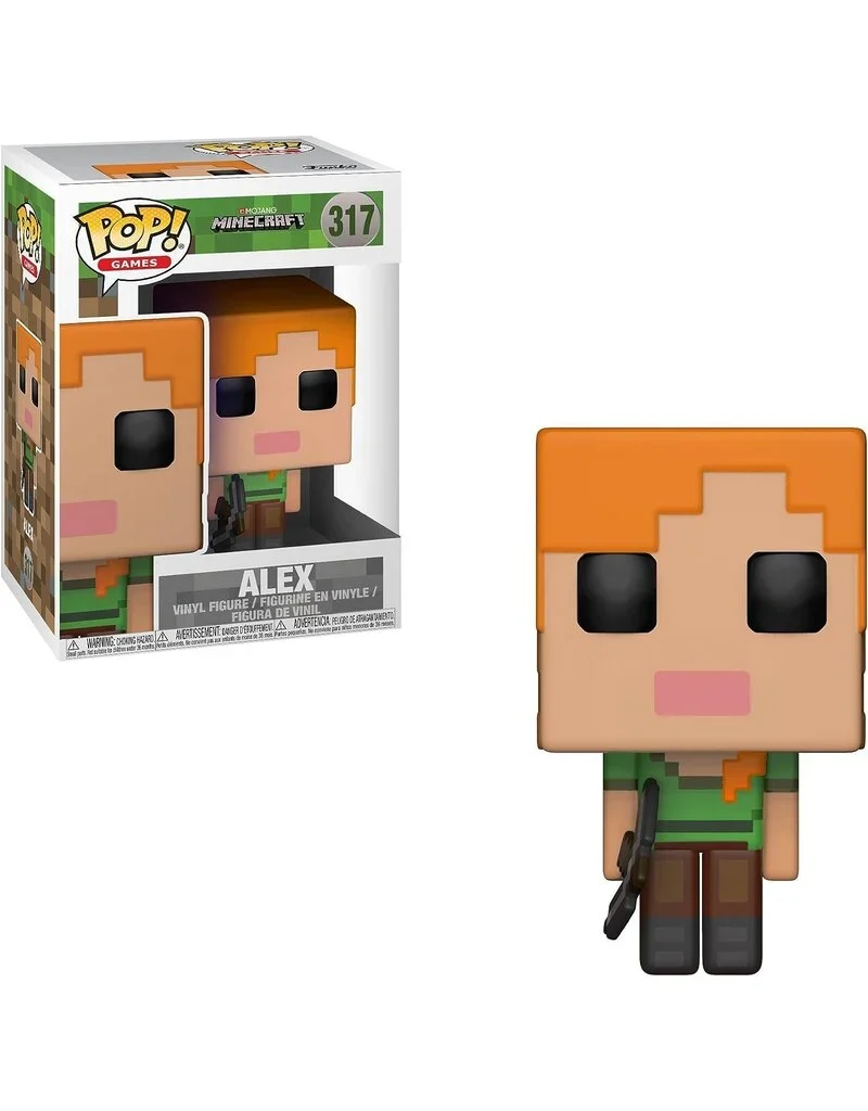 Funko Pop! Games #317 Minecraft Alex Vinyl Figure