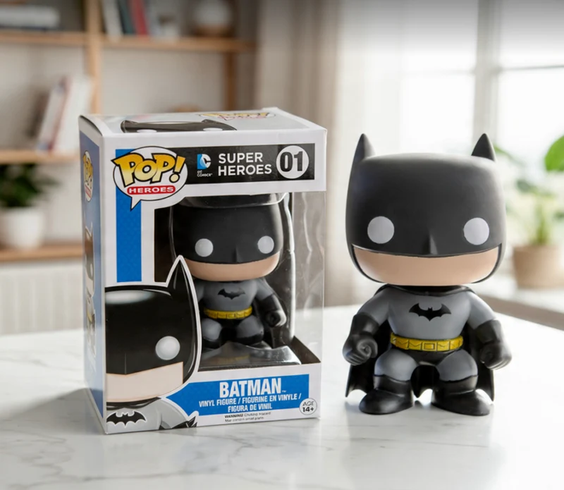 Funko POP! Heroes: DC Comics Super Heroes Batman (01) Vinyl Figure