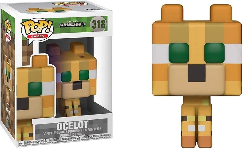 Funko POP! Games: Minecraft - Ocelot Collectible Figure