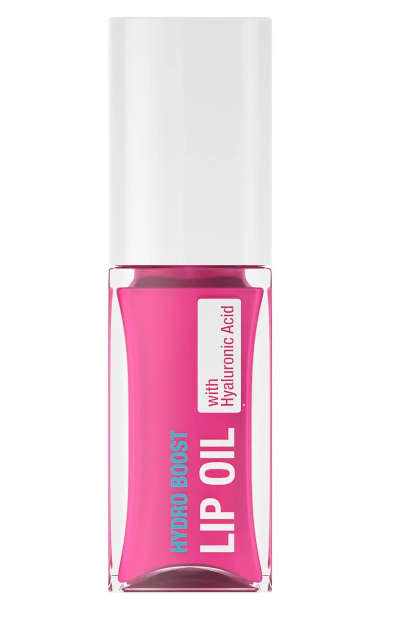 Neutrogena Hydro Boost Tinted Lip Oil Hydrating and Nourishing Fuller Looking Lips - Petal Pop