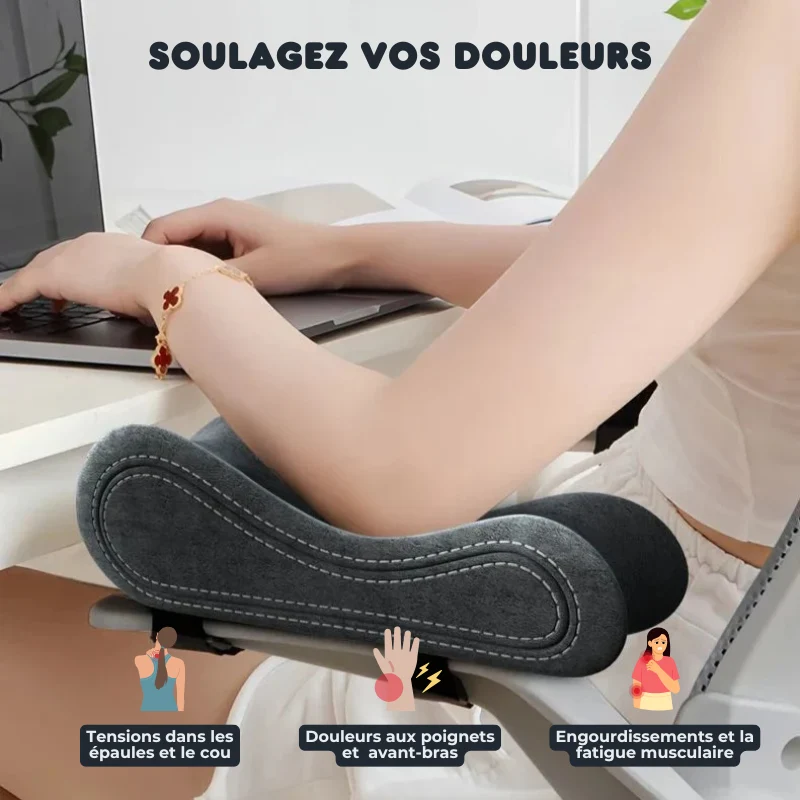 Coussin Accoudoir Ergonomique en Mousse à Mémoire de forme
